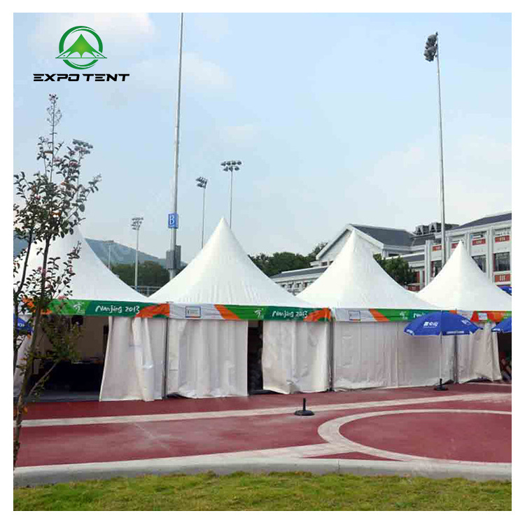 Outdoor waterproof aluminum Spire marquee tent 4x4m 5x5 6x6 10x10 chinese gazebo event wedding party tent