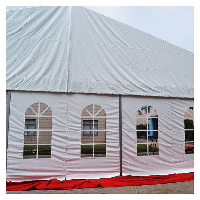 Large Aluminum Frame church tents for Events Outdoor Marquee 15x30m tent