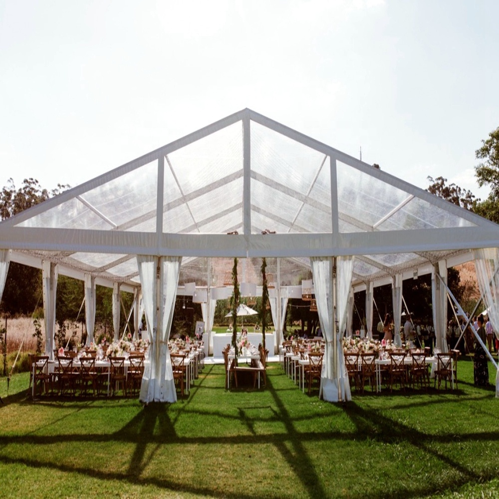 Large Clear Transparent Party Tent Gazebo Canopy Commercial Fair Shelter Car Shelter Wedding Events Party Heavy Duty Tent