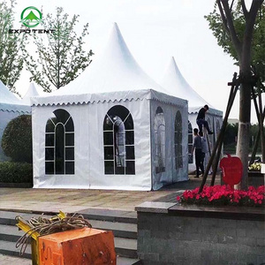 20x20 Outdoor gazebo Event Tent with Accessories gazebo Party Tent,gazebos 850g/m2 PVC Fabric Everyday 100km/h 108*150*3.0mm