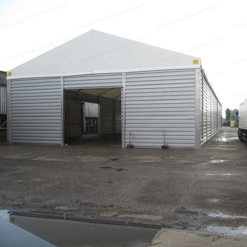 Warehouse Storage Tent Large Industrial Tents Steel sheets sandwich wall Waterproof/fireproof/uv Proof