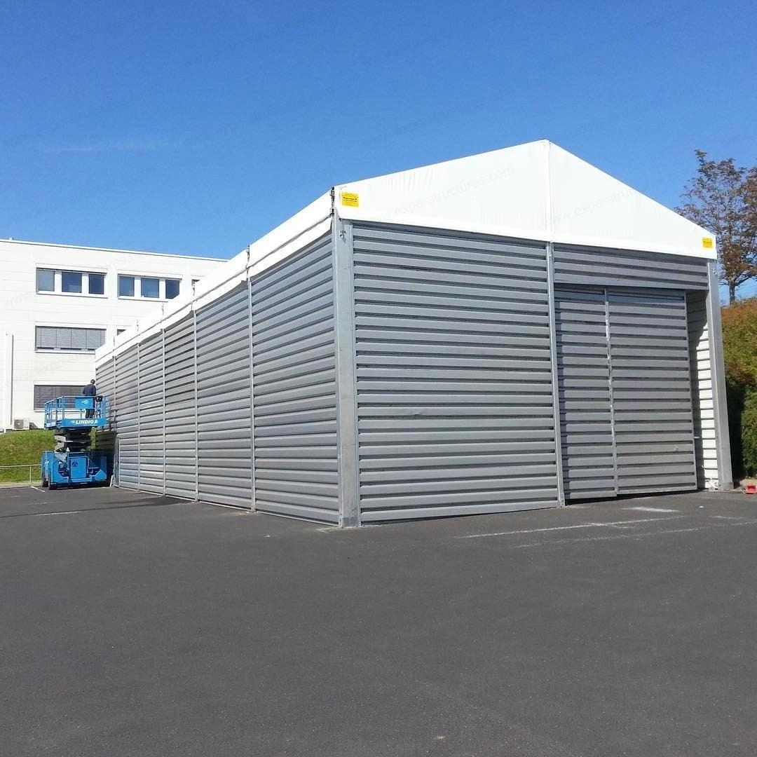 Warehouse Storage Tent Large Industrial Tents Steel sheets sandwich wall Waterproof/fireproof/uv Proof