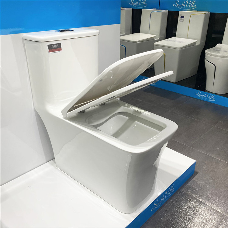 Modern sanitary ware bathroom one piece water closet toilet bowl rimless flush ceramic bathroom toilet