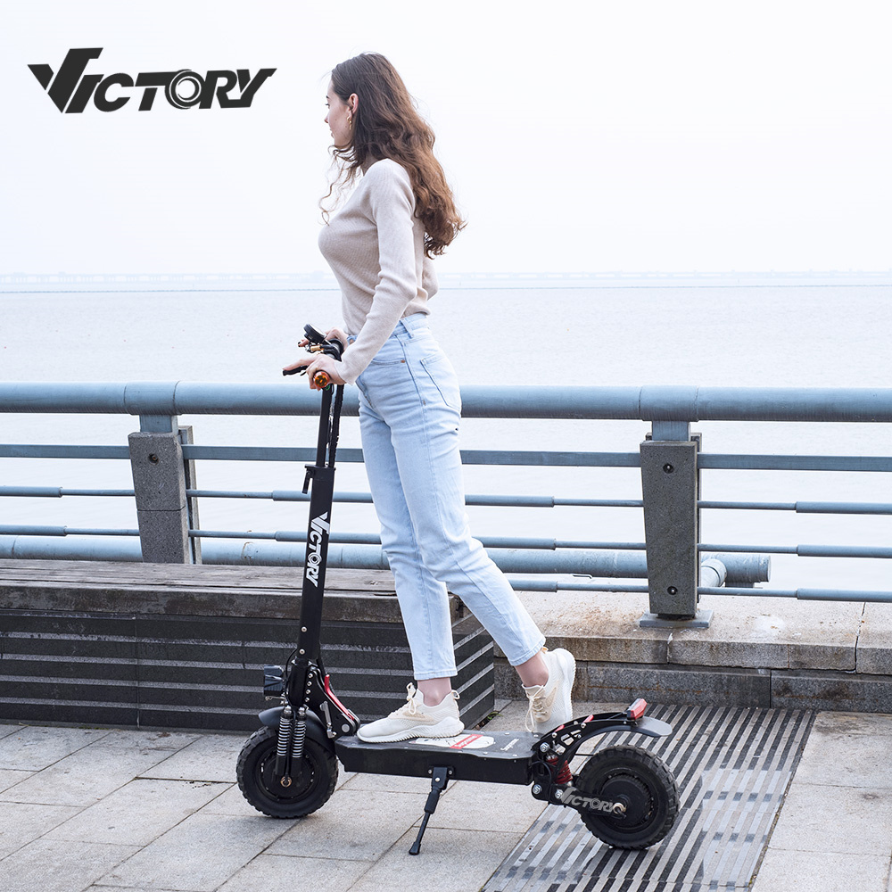 Drop shipping cheap offroad wide wheel 52v 2000w powerful dual adult electric scooter