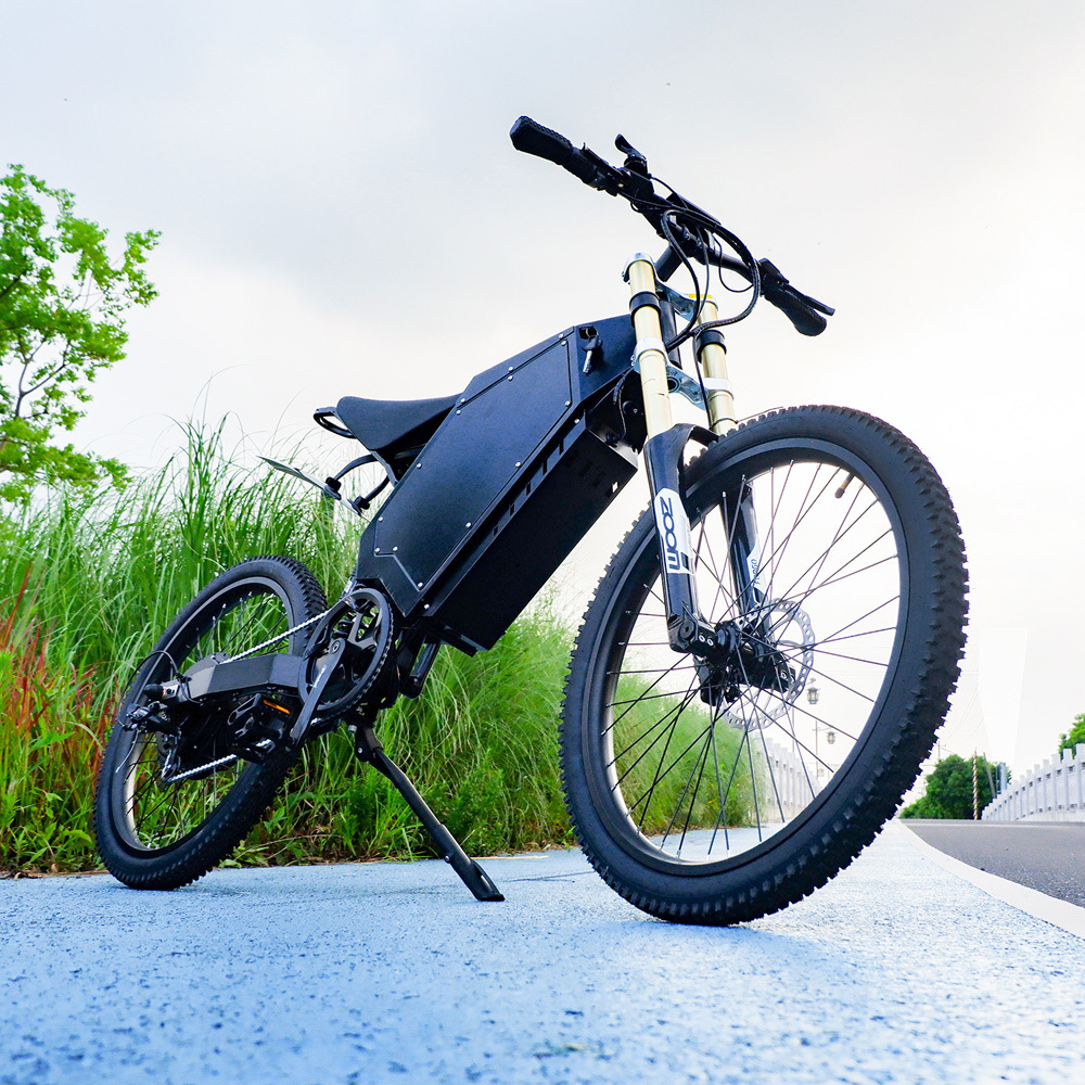 China Manufacturer 72V 3000W Fat Tire Ebike Enduro stealt Bomber Electric Bike Mountain Electric Bicycle Stealth Bomb Suron