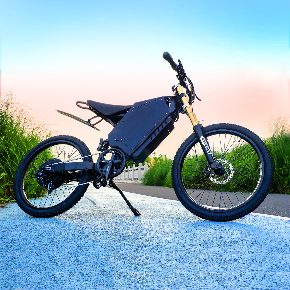 Order Drop Shipping Big Bomber 8000w enduro e-bike the fastest electric dirt bike Stealth Bomber Sur Ron Ebike