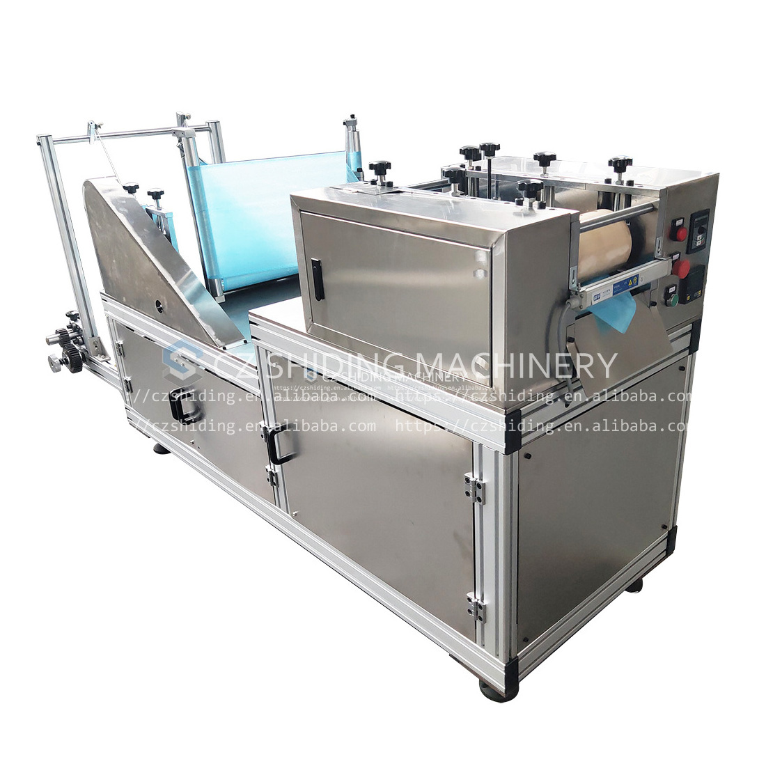 Automatic Non woven Plastic Shoe Cover Making Machine