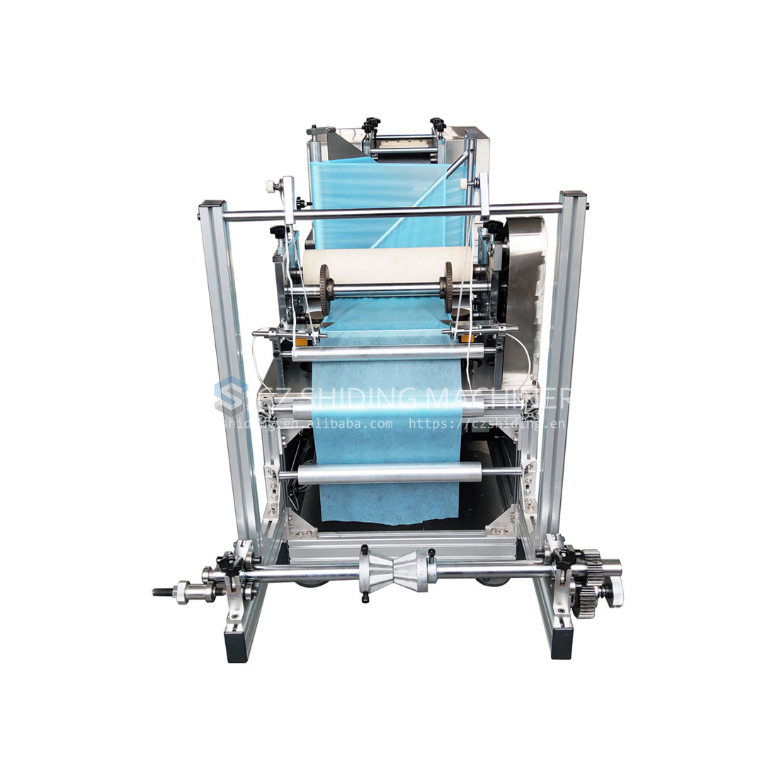 Automatic Non woven Plastic Shoe Cover Making Machine