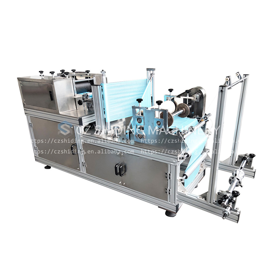 Automatic Non woven Plastic Shoe Cover Making Machine