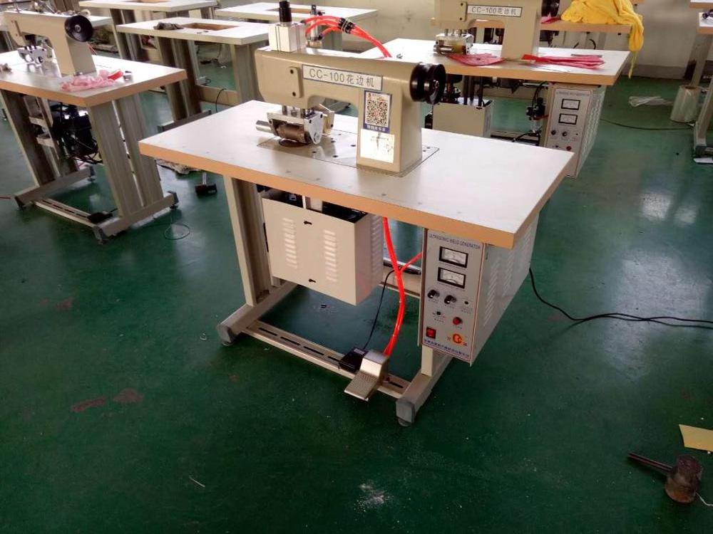 Standard ultrasonic edge cutting sealing machine, Non woven fabric stitching machine