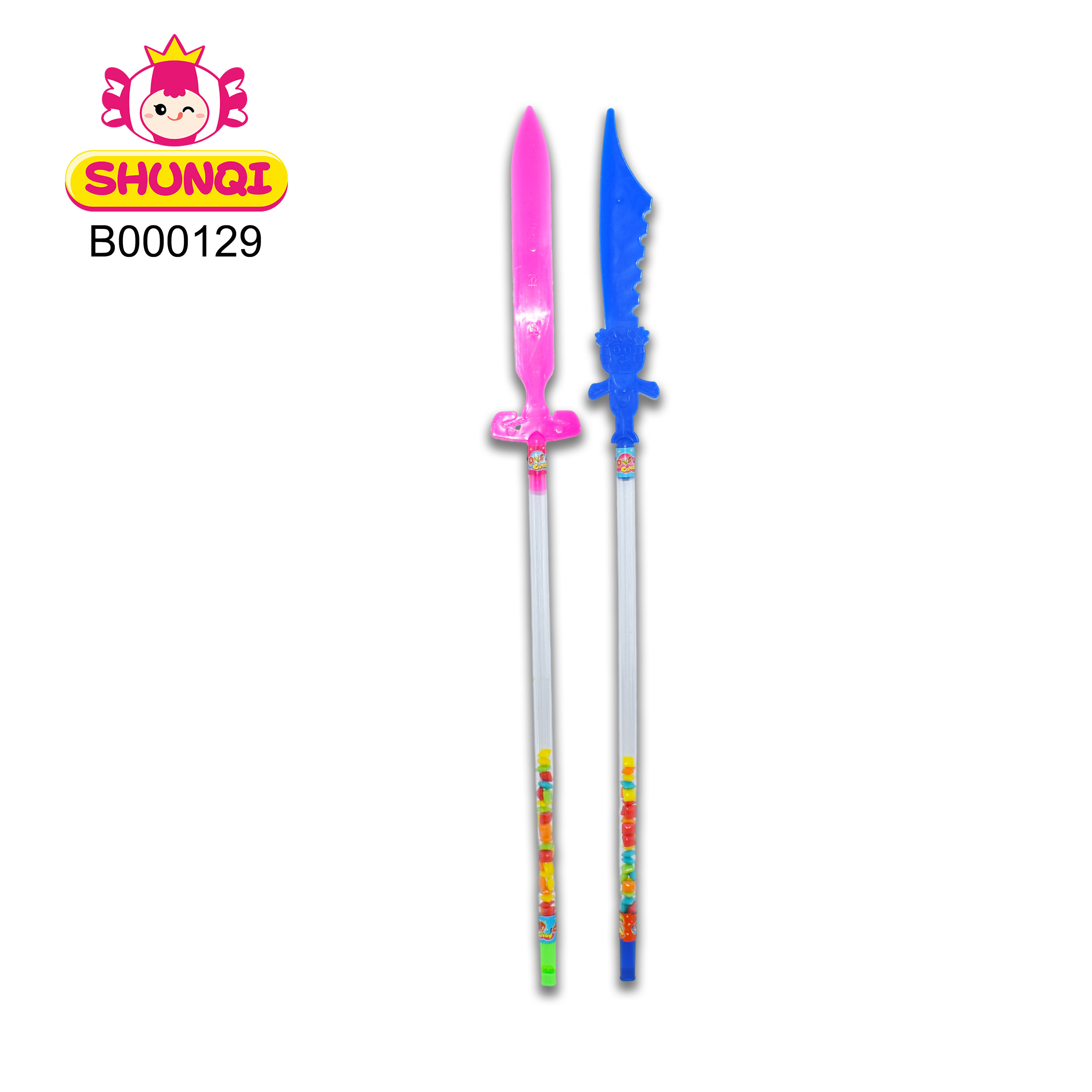 Toy candy Funny colorful cute Knife toy with good taste mixed fruit flavor sugar candy for kids