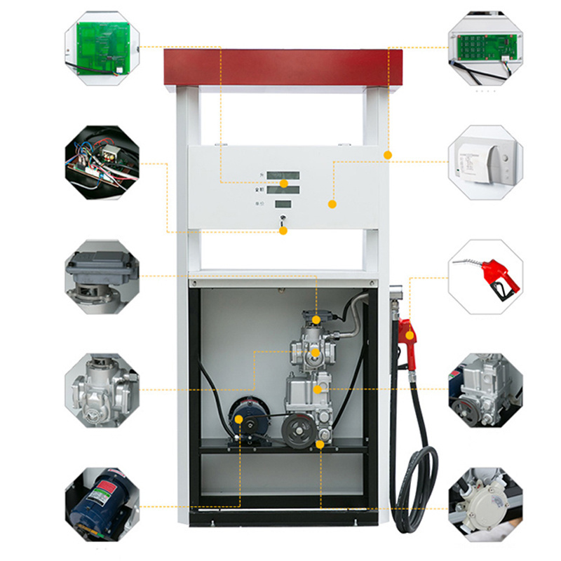 OEM Factory gilbarco dispensers with emv bowser fuel dispenser spare parts