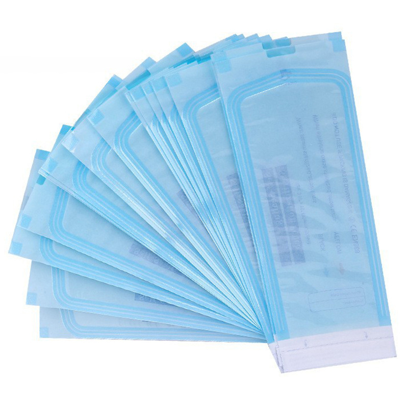 Medical grade dry heat self-sealing sterilization pouch all kinds of size