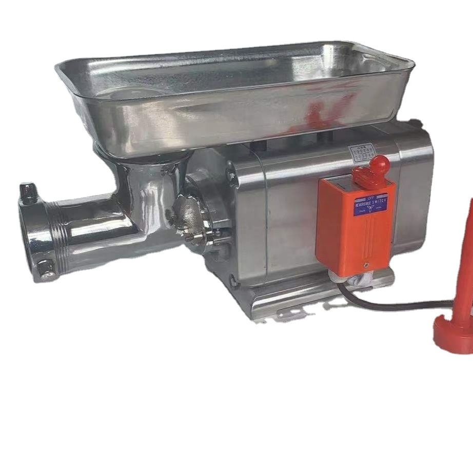 MH-337 Commercial Industrial Fresh and Frozen 1HP Electric Crusher Machine Processing Manual Vegetable  Meat Grinder