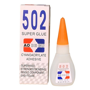 502 Glue Wholesale Super Glue Large bottle 50g Quick drying Advertising Rubber Wood Furniture repair instant drying 5 02 glue