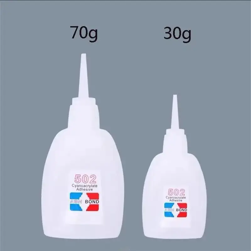 502 Glue Wholesale Super Glue Large bottle 50g Quick drying Advertising Rubber Wood Furniture repair instant drying 5 02 glue