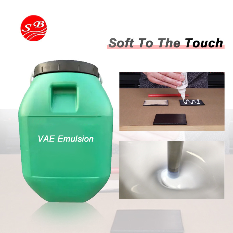 Hot Sale EVA Emulsion For Leather  VAE Vinyl Acetateethylene Copolymer Emulsion White Glue Used For Sticking Leather