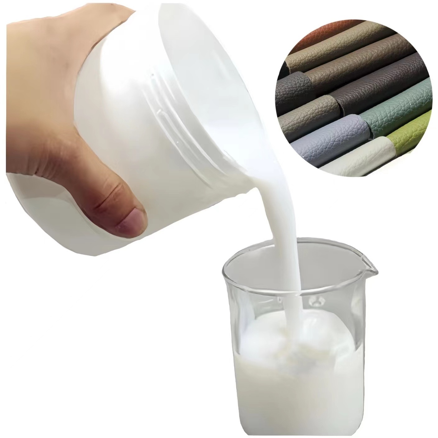 Hot Sale High Viscosity EVA Emulsion White Glue Used For Making Leather Cases And Sticking Leather Bags