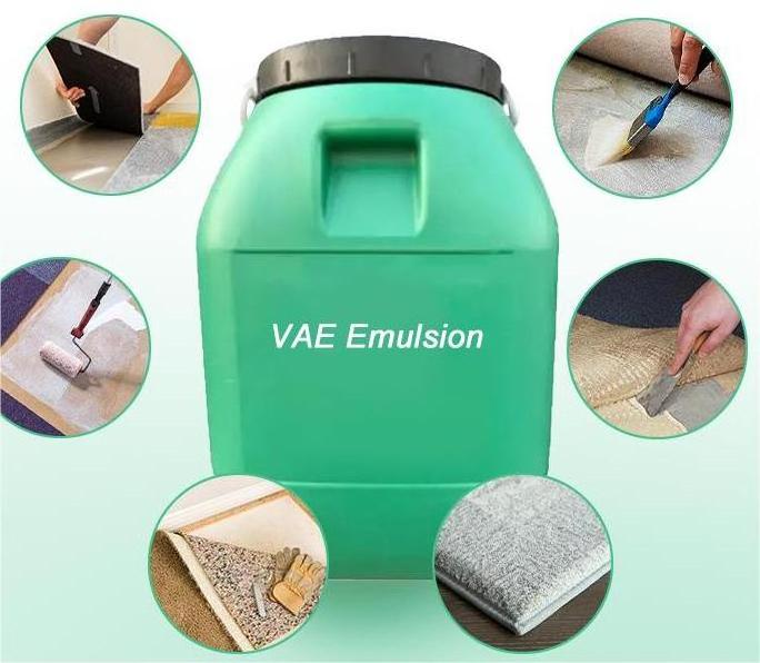 Factory Exports Environmental VAE Emulsion, Applied To Carpet Vinyl Acetate-Vinyl Copolymer, Tuft Carpet Glue