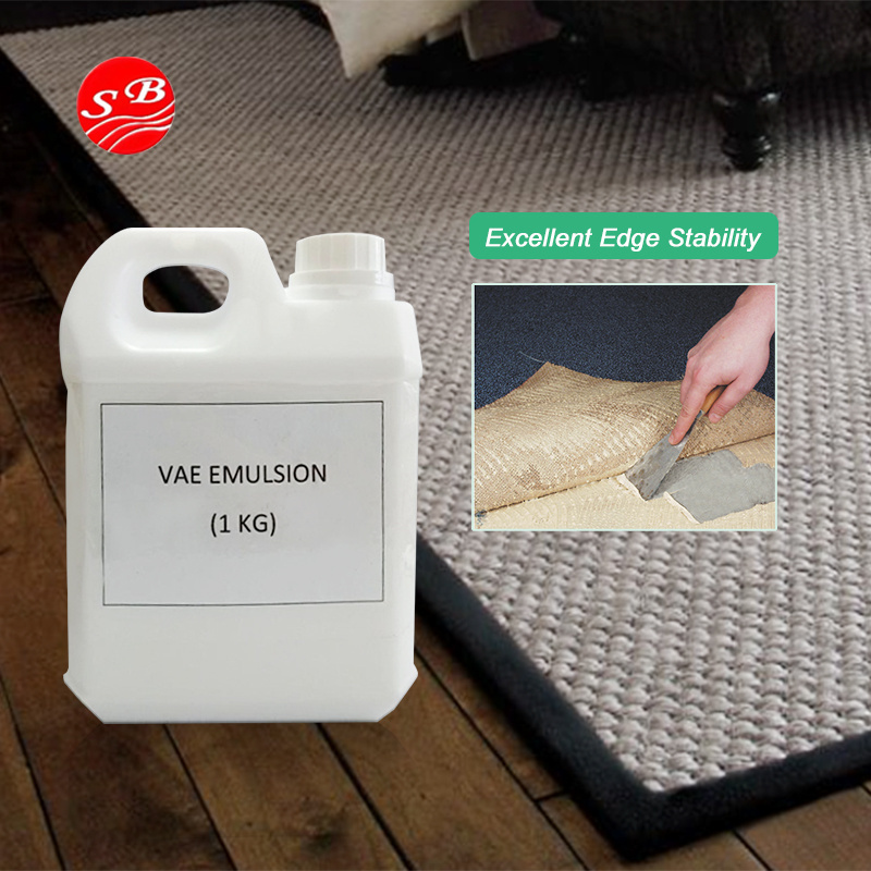 Factory Exports Environmental VAE Emulsion, Applied To Carpet Vinyl Acetate-Vinyl Copolymer, Tuft Carpet Glue