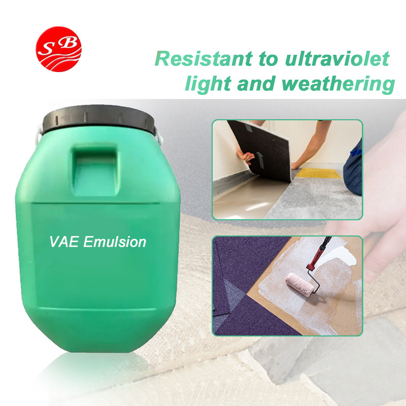 Factory Export Waterproof VAE Emulsion Can Be Customized For  The Reverse Of The Carpet,Tufted Carpet Glue On the Back