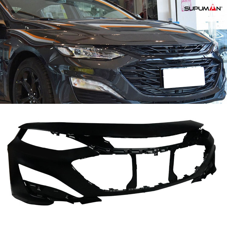 SPM Brand Car Parts No holes Car Front Bumper for Chevrolet Malibu XL bumper body kit OEM 84543709 2019+