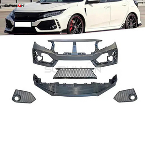 SPM Front Bumper Reinforcement Auto Body Parts Factory price front bumper kit for honda civic type r body kit accessories 2016+