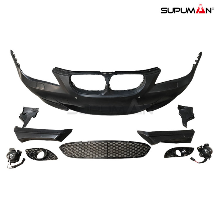 Factory Manufacture Rear Diffuser Front Bumper Side Skirt Spoiler for Bmw 5 Series E60 M5 Style Body Kit Accessories 2002-2010