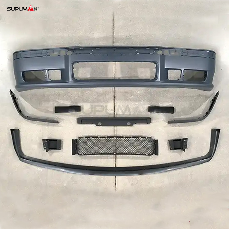 SPM Material Auto Front Bumper Body Kit Upgrade to M3 Style Accessories 1991-1998 Brand ABS for Bmw 3 Series E36 Front Bumper