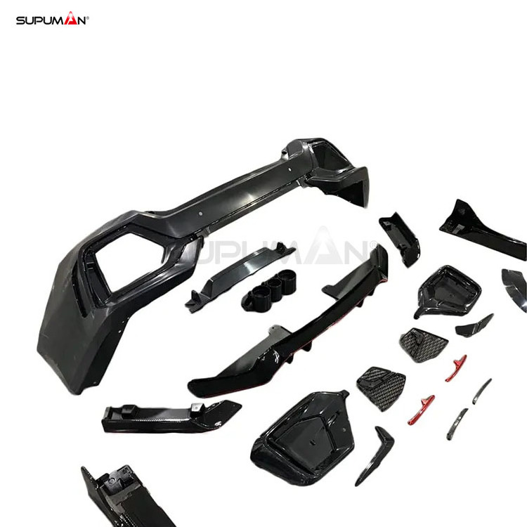 SUPUMAN carbon fiber Performance Front rear bumper kit for honda civic body kit accessories 2020 2021 2022