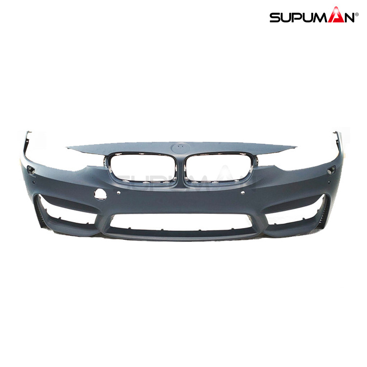 SUPUMAN Factory Car Bumper Front Bumper Plastic Jiangsu Carbon 2012-2018 Black 1 Set for BMW 3 Series F30 F35 M3 Style Body Kits