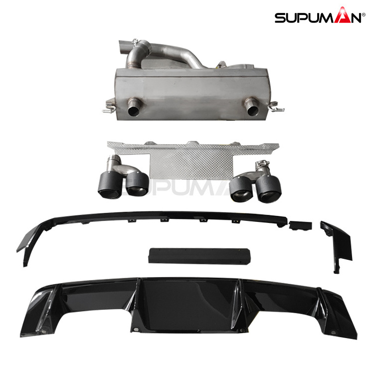 Factory price bumper diffuser side skirt rear spoiler m4 style narrow body kit for bmw 4 series g22 accessories 2020-2023