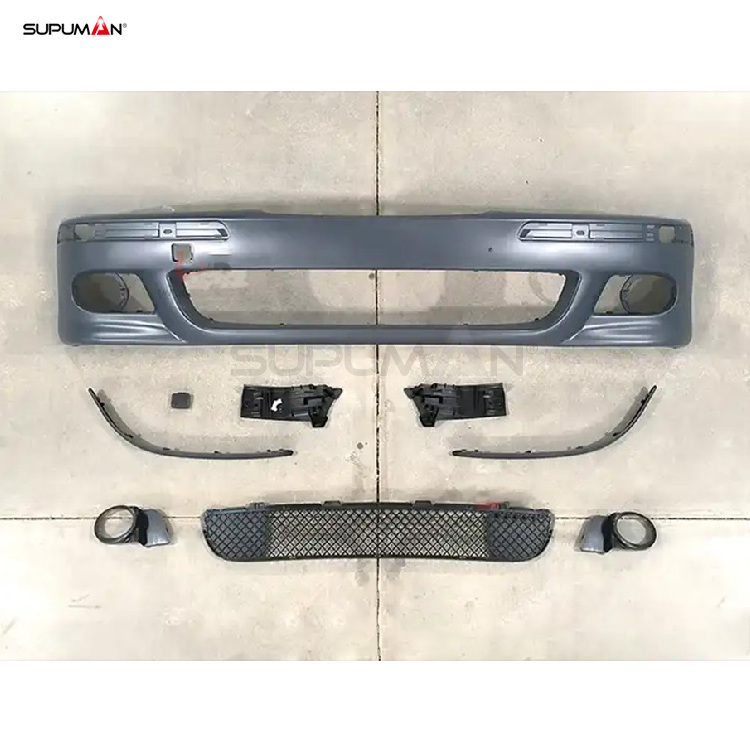 SPM Material Auto Front Bumper Kit for Bmw 5 Series E39 Front Bumper Body Kit to M5 Style Accessories 1996-2003 Brand ABS 50KG