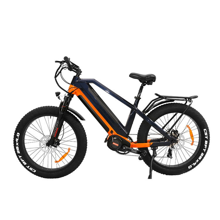 High speed 60km/h 48V 30Ah hidden battery ebike kit 1000W ebike fat tire e-bike mountain electric bicycle