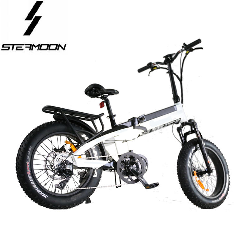 Snow ebike 1000W 48V aluminium alloy Lithium Battery 20*4.0 fat tire mini electric bike folding electric bike free shipping