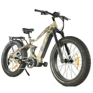 2024 Bafang M620 1000W Mid Drive Ebike Full Suspensionl eMTB Bicycle 26 Electric Bike e bike bicycle For Adult