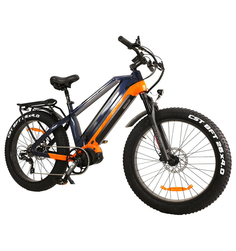 48V 30Ah hidden battery 1000W mid drive Bafang M620 100km long distance fat ebike mountain e-bike electric bicycle