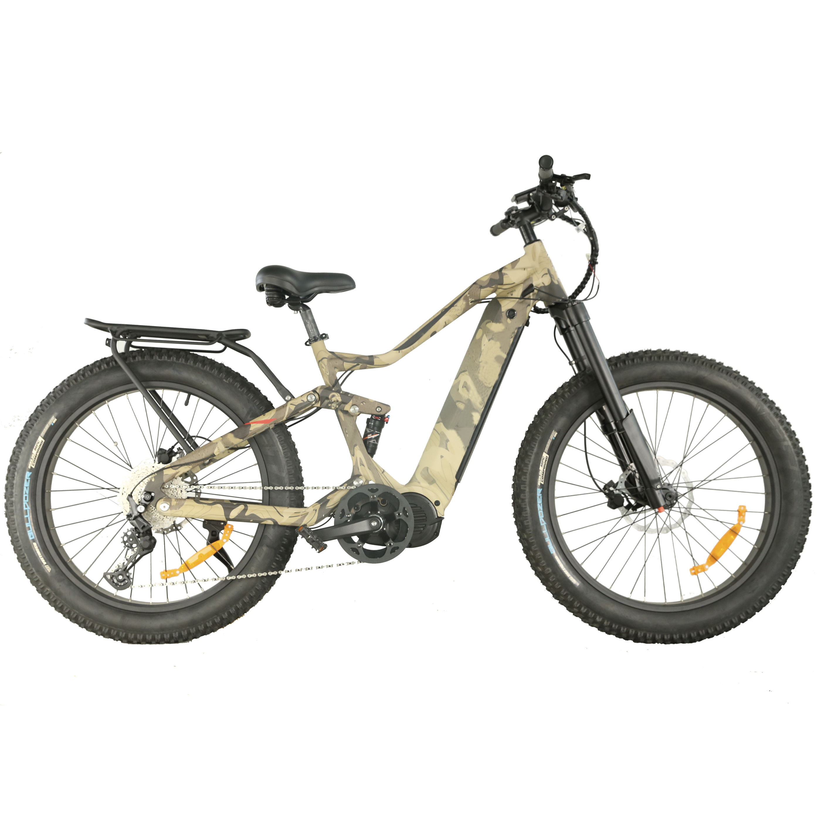 2024 Bafang M620 1000W Mid Drive Ebike Full Suspensionl eMTB Bicycle 26 Electric Bike e bike bicycle For Adult