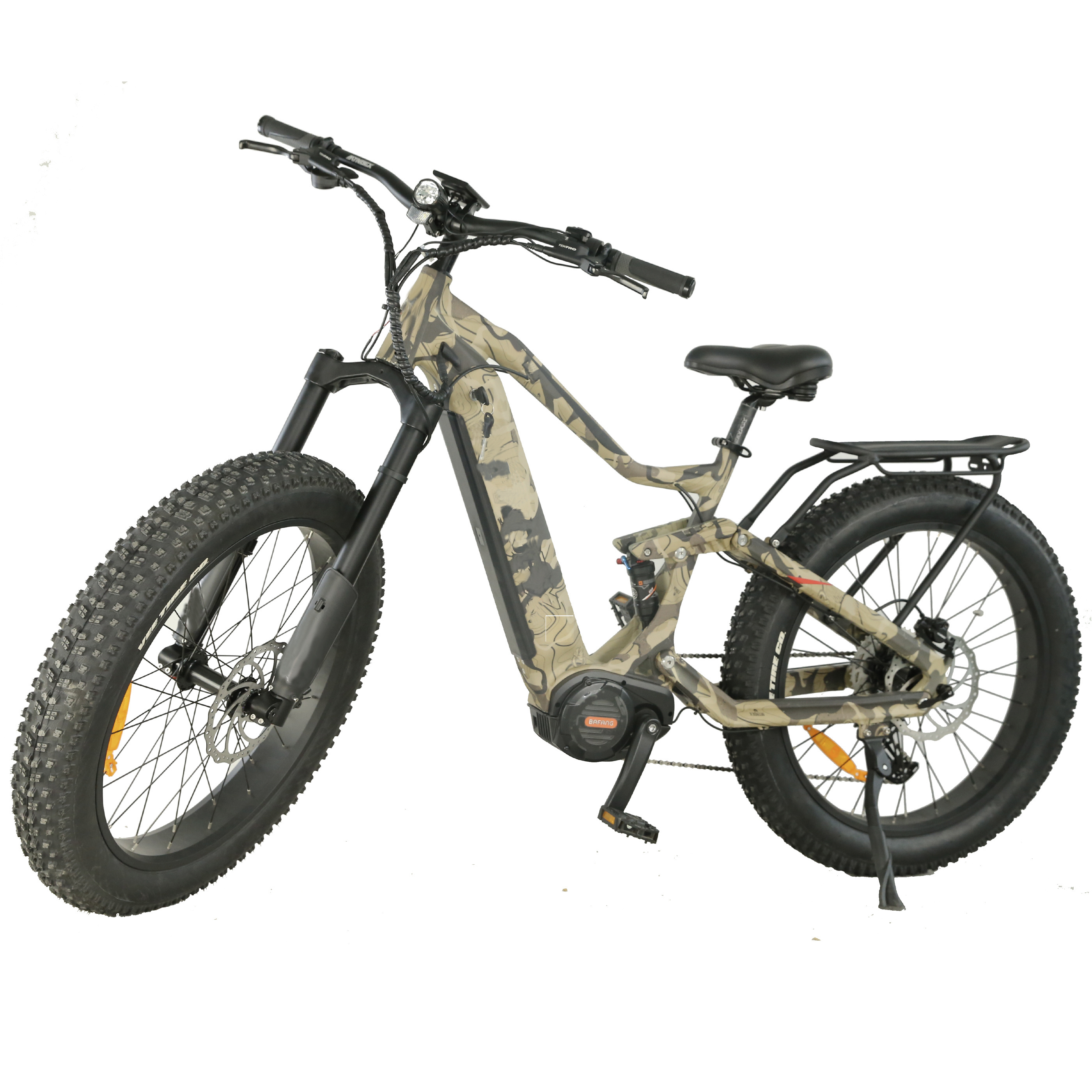 2024 Bafang M620 1000W Mid Drive Ebike Full Suspensionl eMTB Bicycle 26 Electric Bike e bike bicycle For Adult