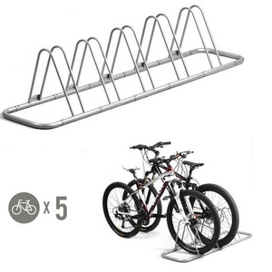 China Factory Direct Adjustable Storage Rack Bike Parking Ground Collapsible Floor Storage Stand Bicycle Parking Rack