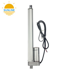 SLA01 Electric Linear actuator 220V 12V 24V 48V With Encoder Load Forcr 120N Speed 50mm/s stroke 305mm ip54/ip65