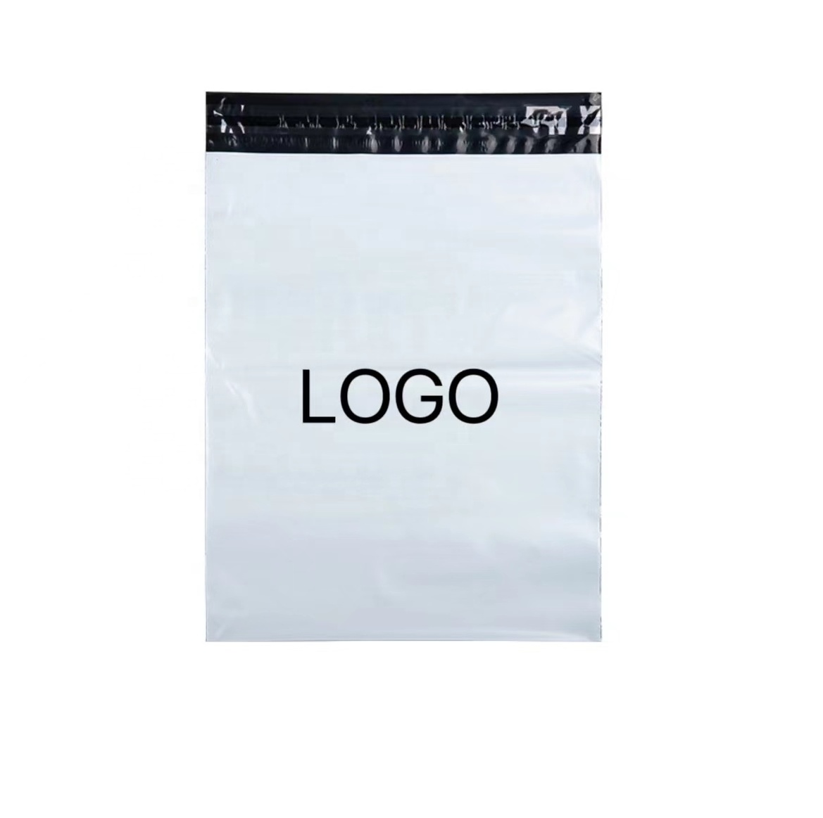 Custom High Quality Black Poly Mailing  Bags  Plastic Envelope Mailing Bags Courier Shipping Poly Mailing Bag For Clothing