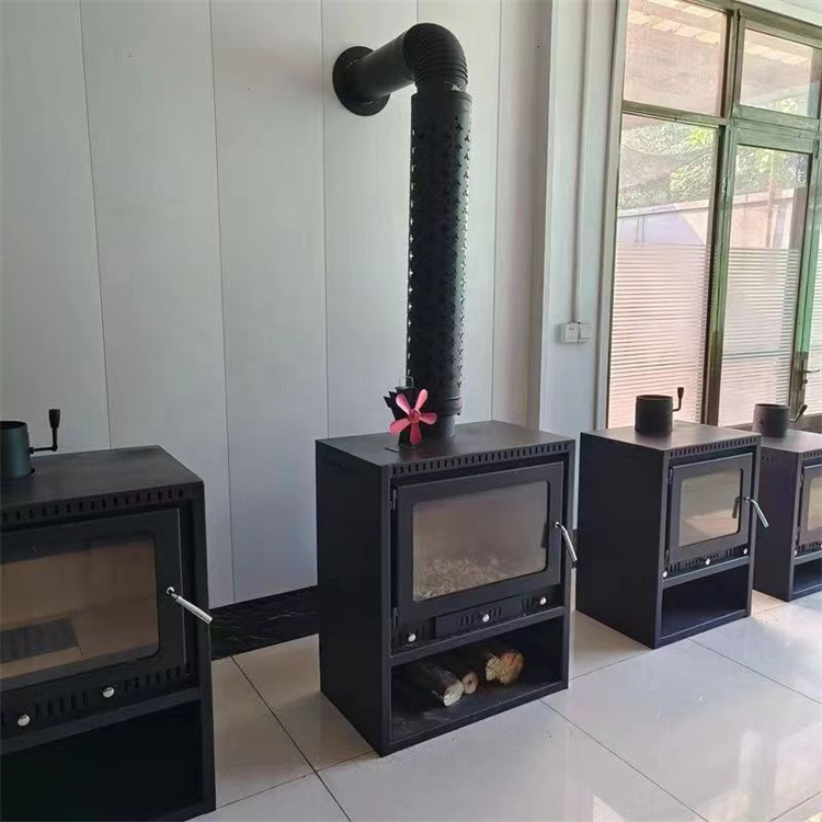 Cast Iron Log Burner Wood Burning Oven Apartments Wood Stove Indoor Heating True Fire Wood Fireplace