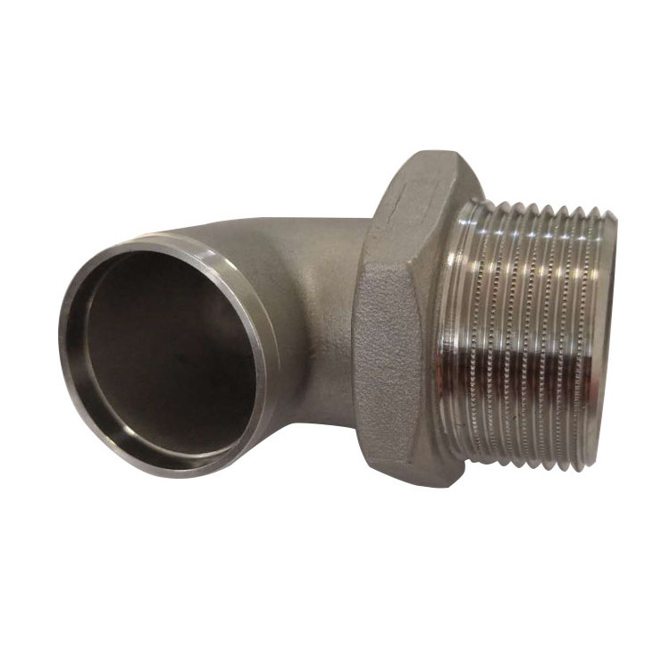 Hot Sale threaded 304/304L/316/316L/317 stainless steel pipe fittings nipple for water supply