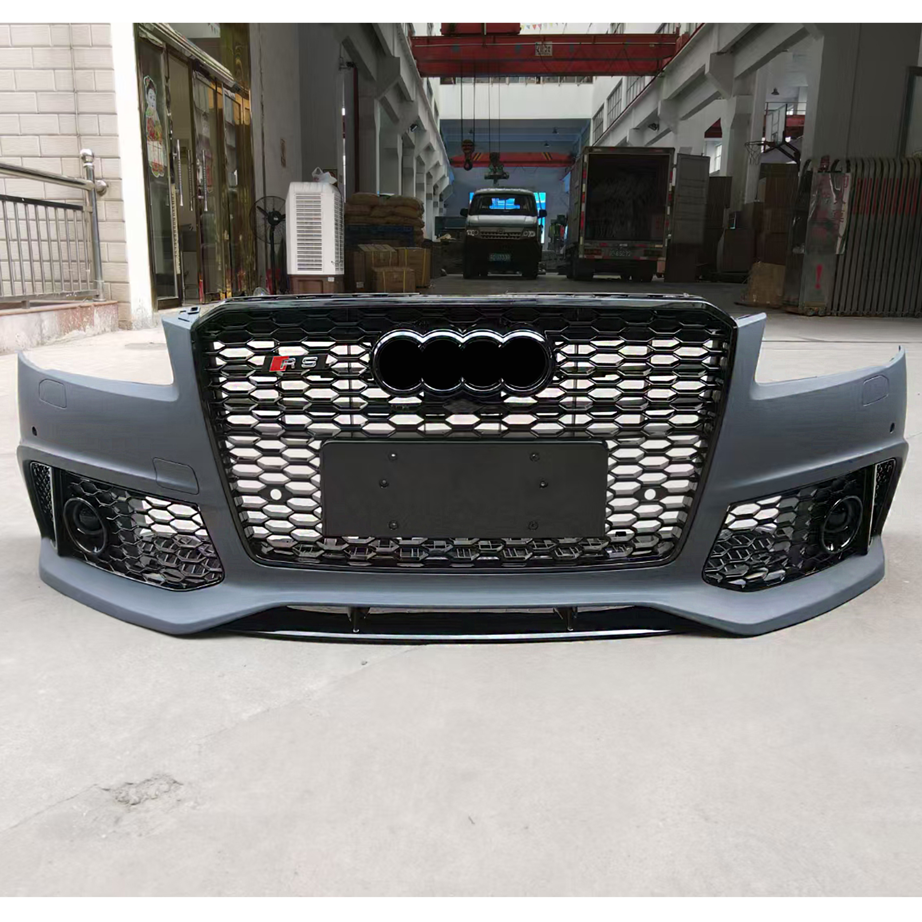 High quality car body kit for AUDI A8 2011-2018 upgrade to S8 RS8 style include front bumper with grille