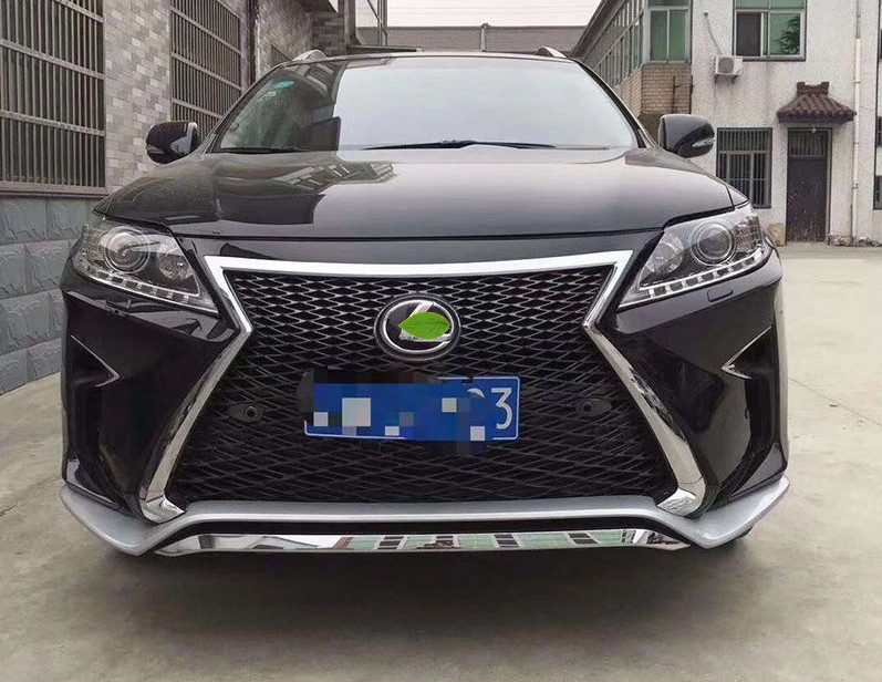 hot selling car body kit for LEXUS RX 2009-2015 change to 2016-2018 body kit include front bumper with grille headlights