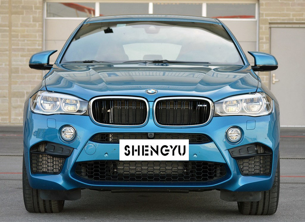 Popular hot sale newest auto parts body kit with front and rear bumper and grille for BMW X6 F16 2014-2019 upgrade to X6M