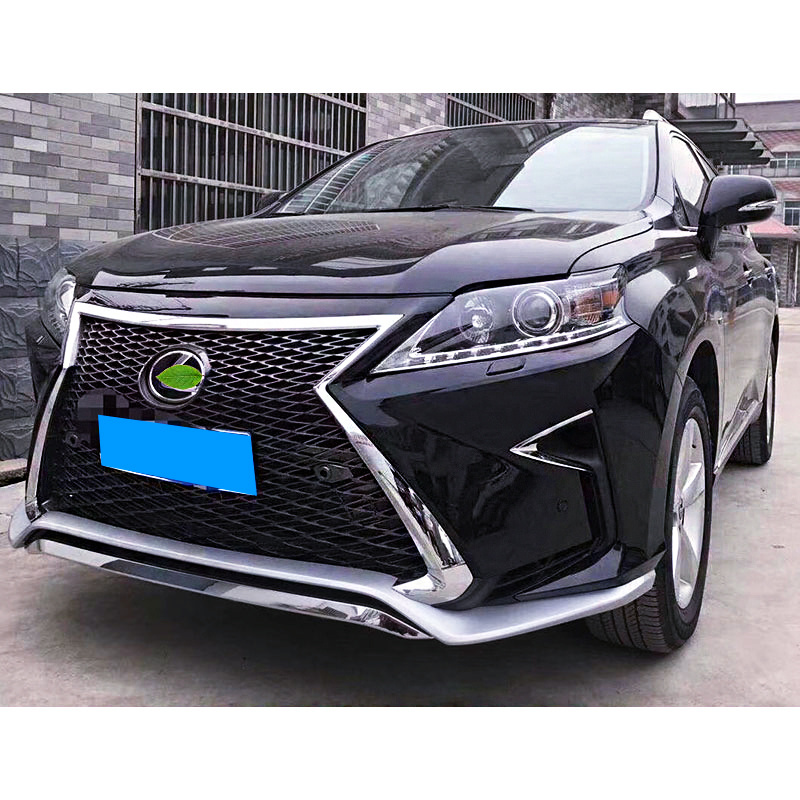 hot selling car body kit for LEXUS RX 2009-2015 change to 2016-2018 body kit include front bumper with grille headlights