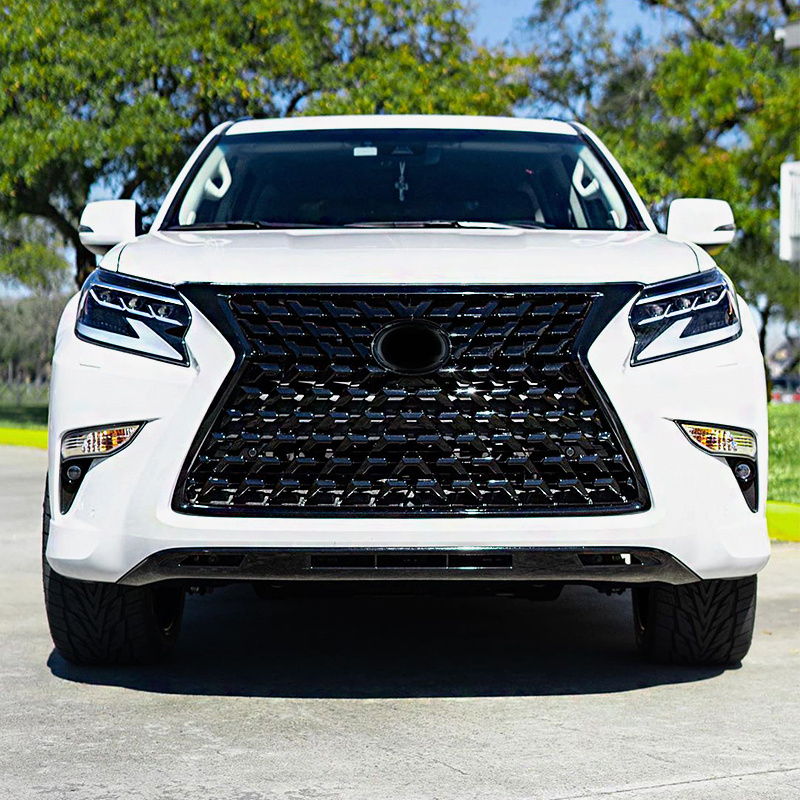 Body kit for Lexus GX460 2010-2019 upgrade to 2020 model include front and rear bumper grille headlight taillight