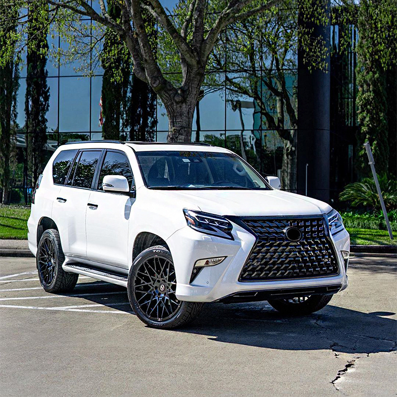 Body kit for Lexus GX460 2010-2019 upgrade to 2020 model include front and rear bumper grille headlight taillight